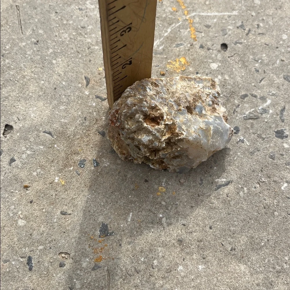 Natural Raw Sandstone with Quartz Flint Deposits picked in remote TN Mountains